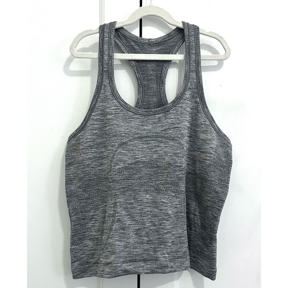 lululemon athletica Gray Tank Top